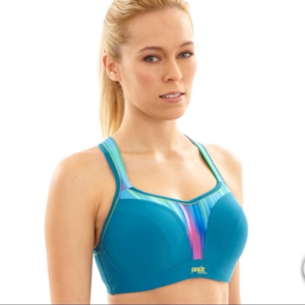 Panache Wired Sports Bra in Odyssey Print SIZE 34J